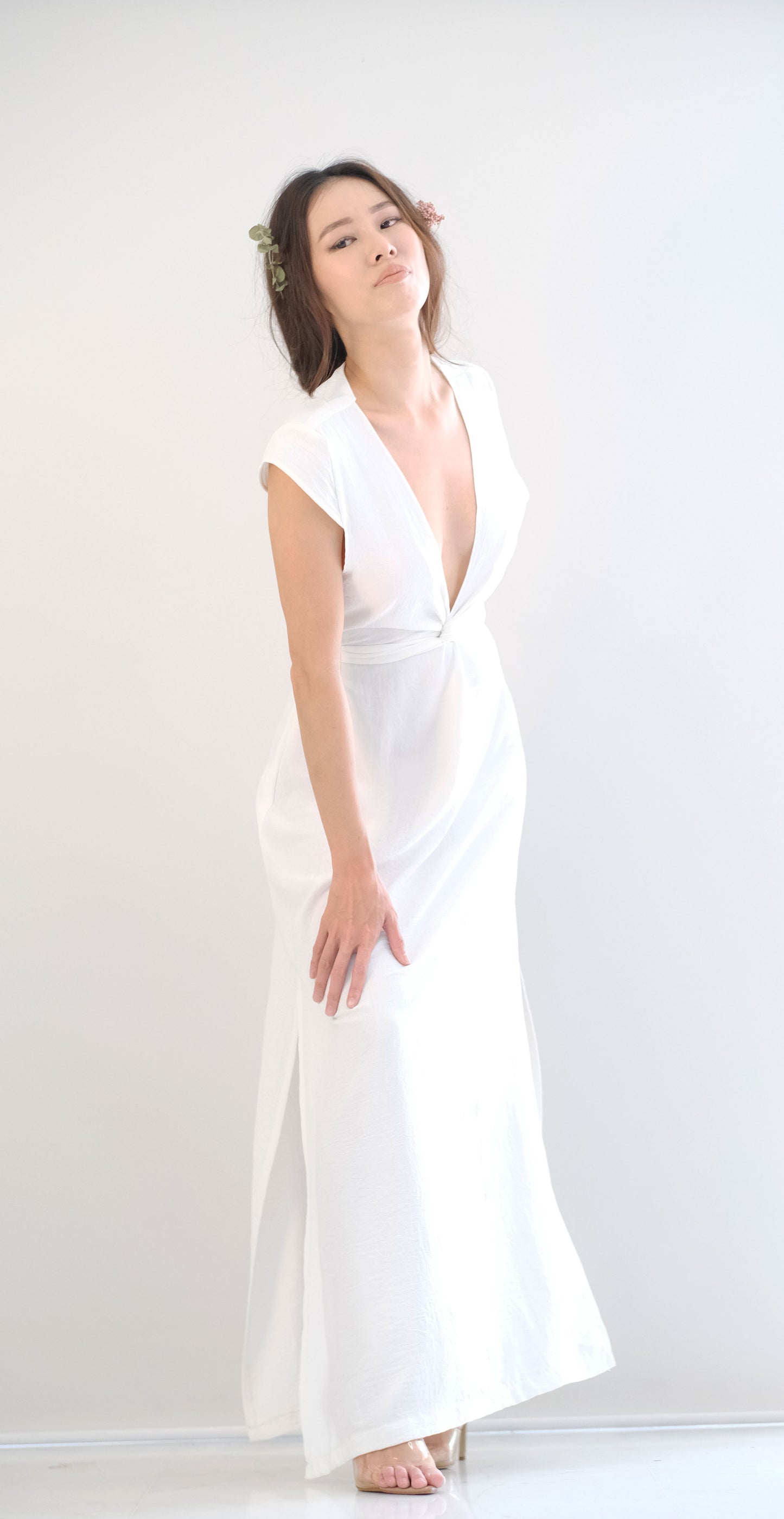 Sanaa dress - Wimborne white