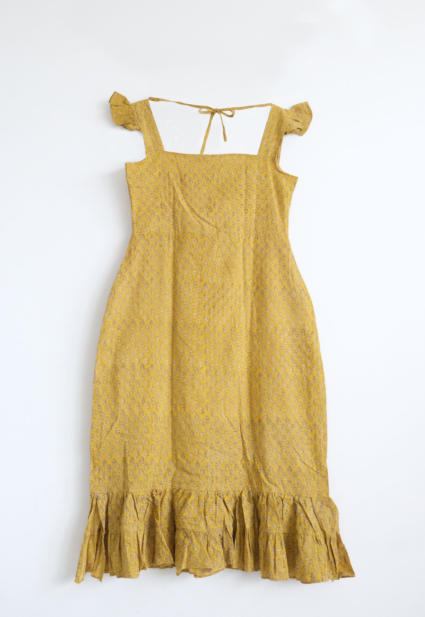 Lila dress - Mustard