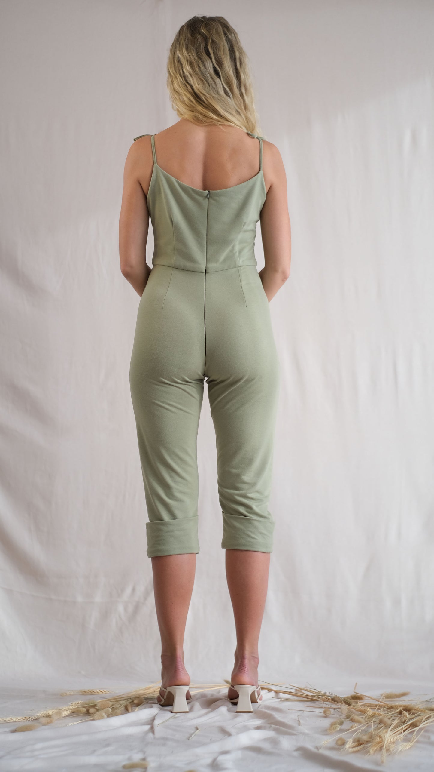 Fai elastane Jumpsuit - Green