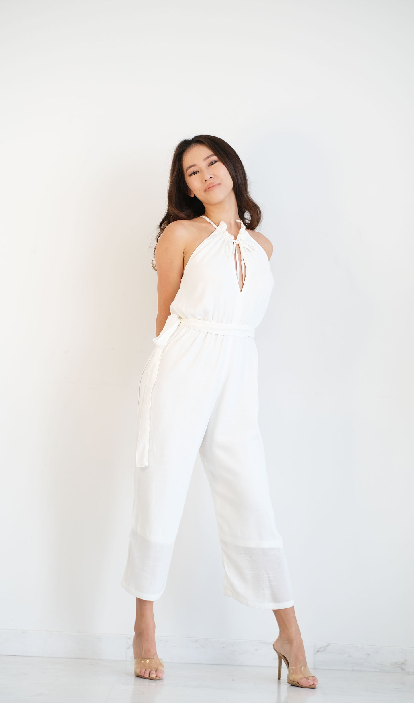 Lea Jumpsuit - Wimborne white
