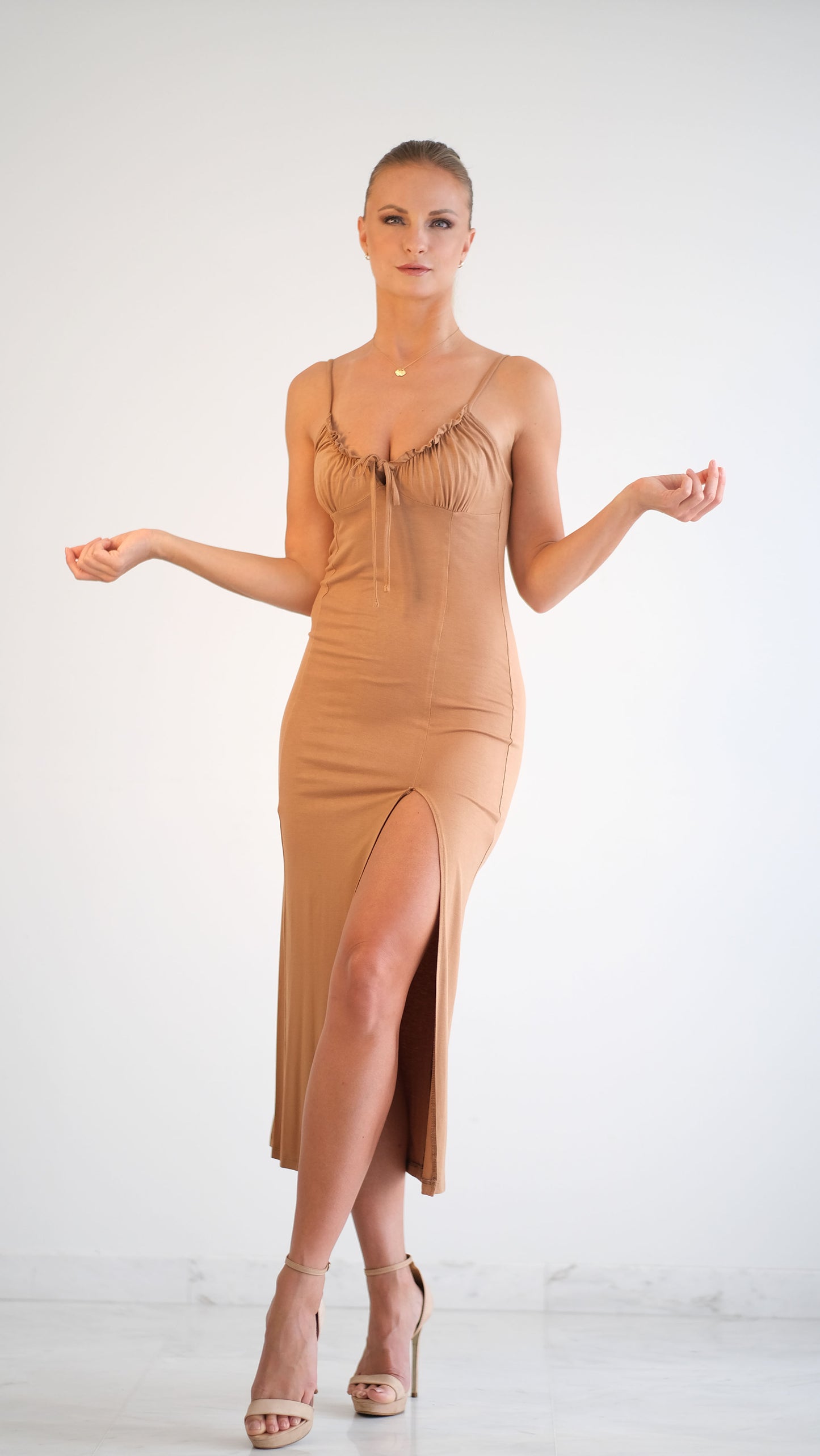 Joelle Dress - Brown