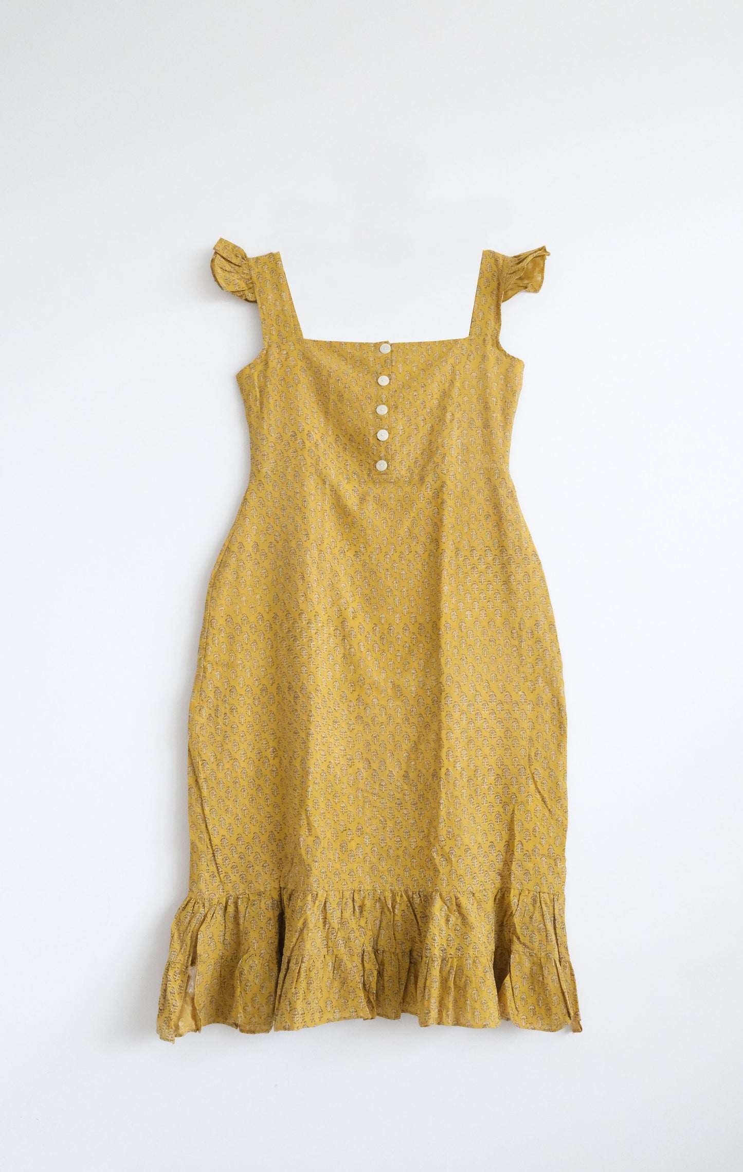 Lila dress - Mustard