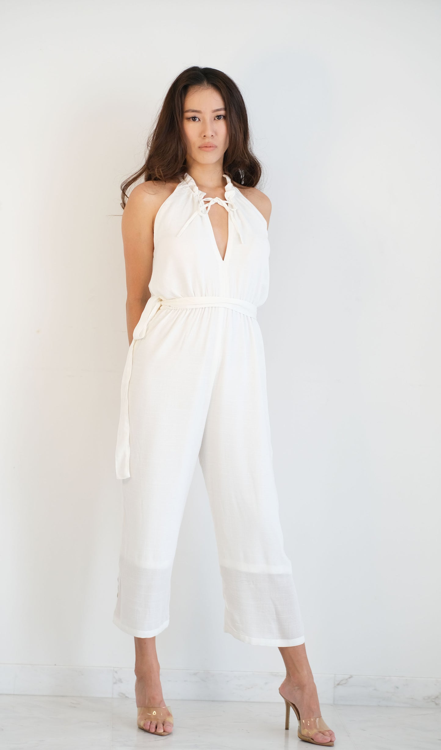 Lea Jumpsuit - Wimborne white