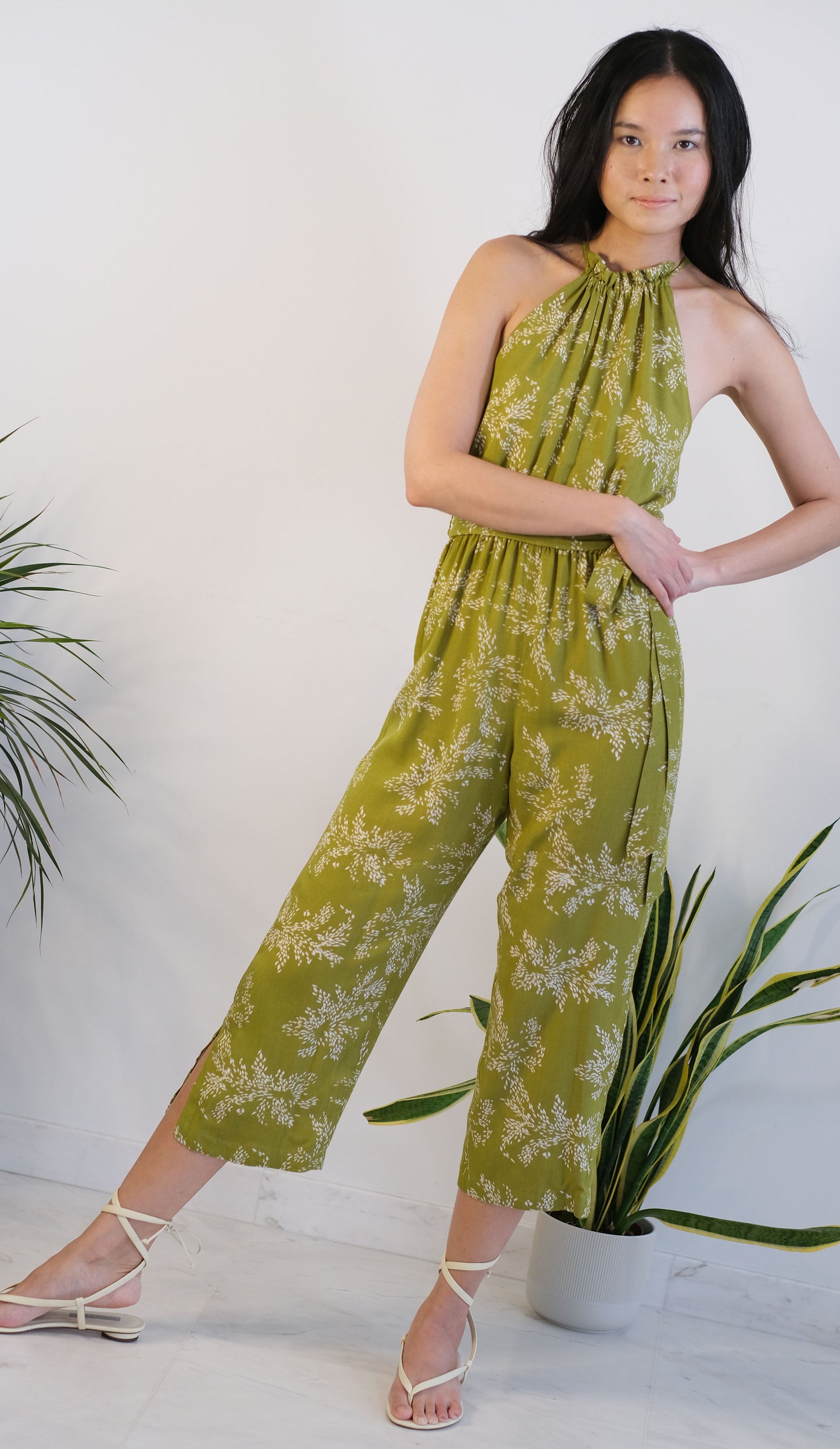 Léa Jumpsuit - Olive