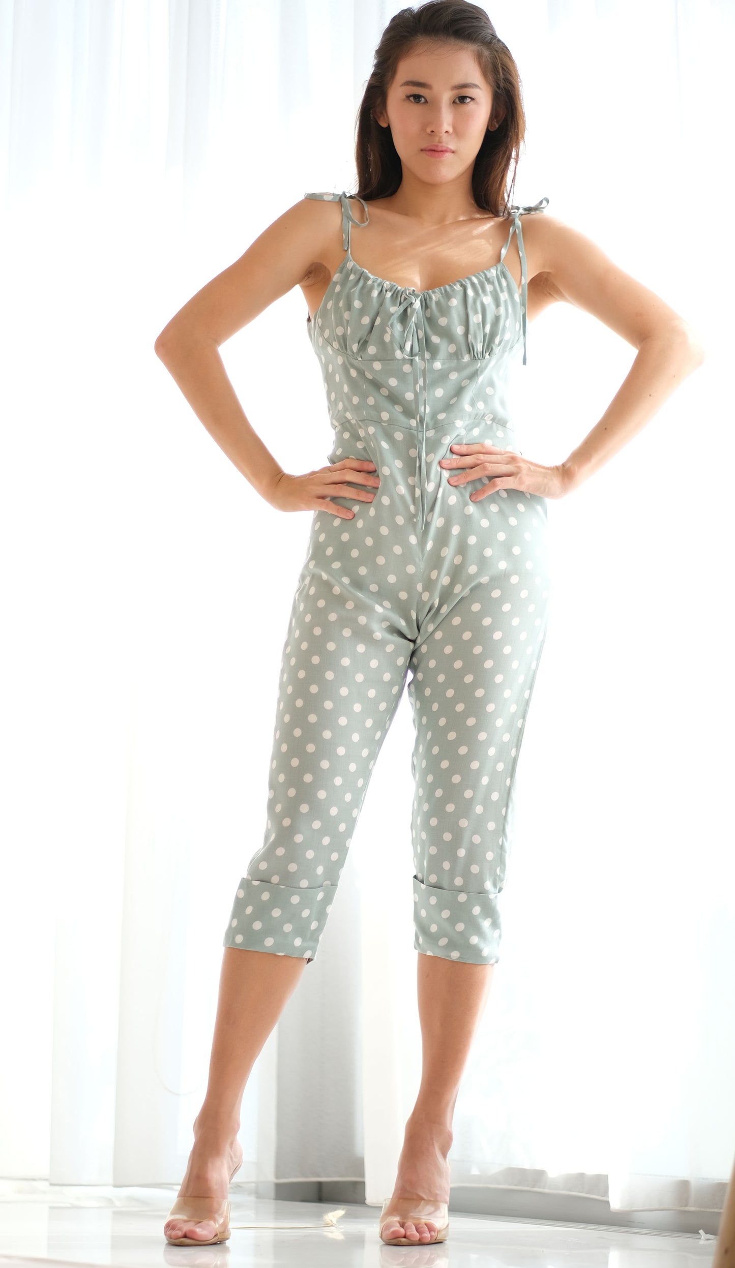 Fai Polkadot Jumpsuit