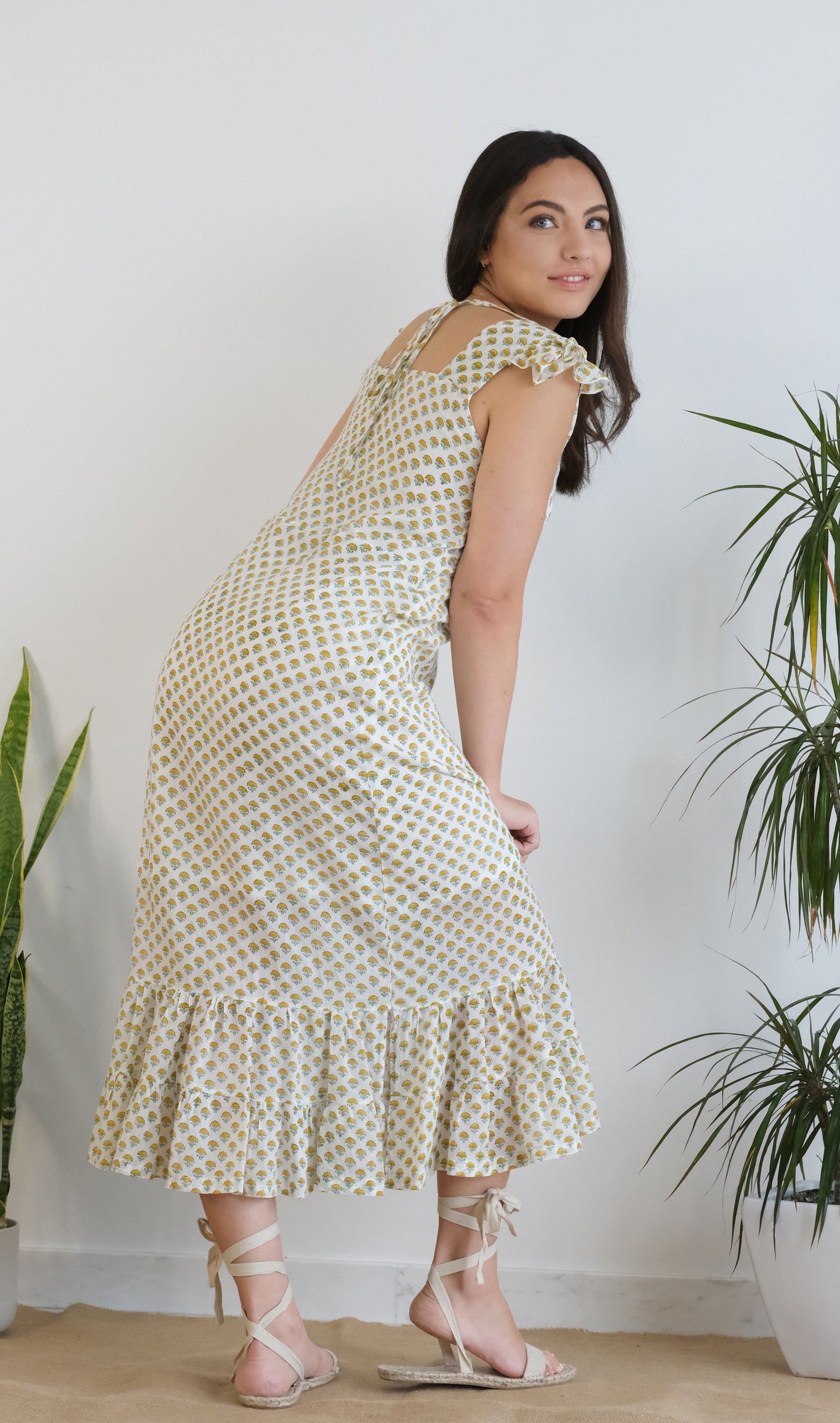 Lila dress - Yellow Butti