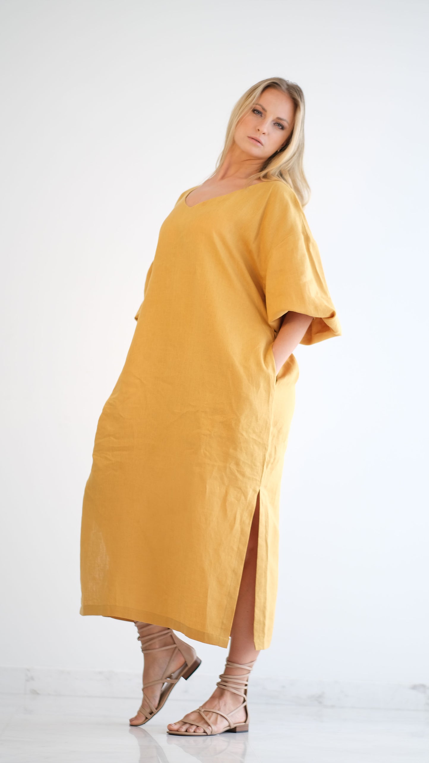 Kaftan Turmeric