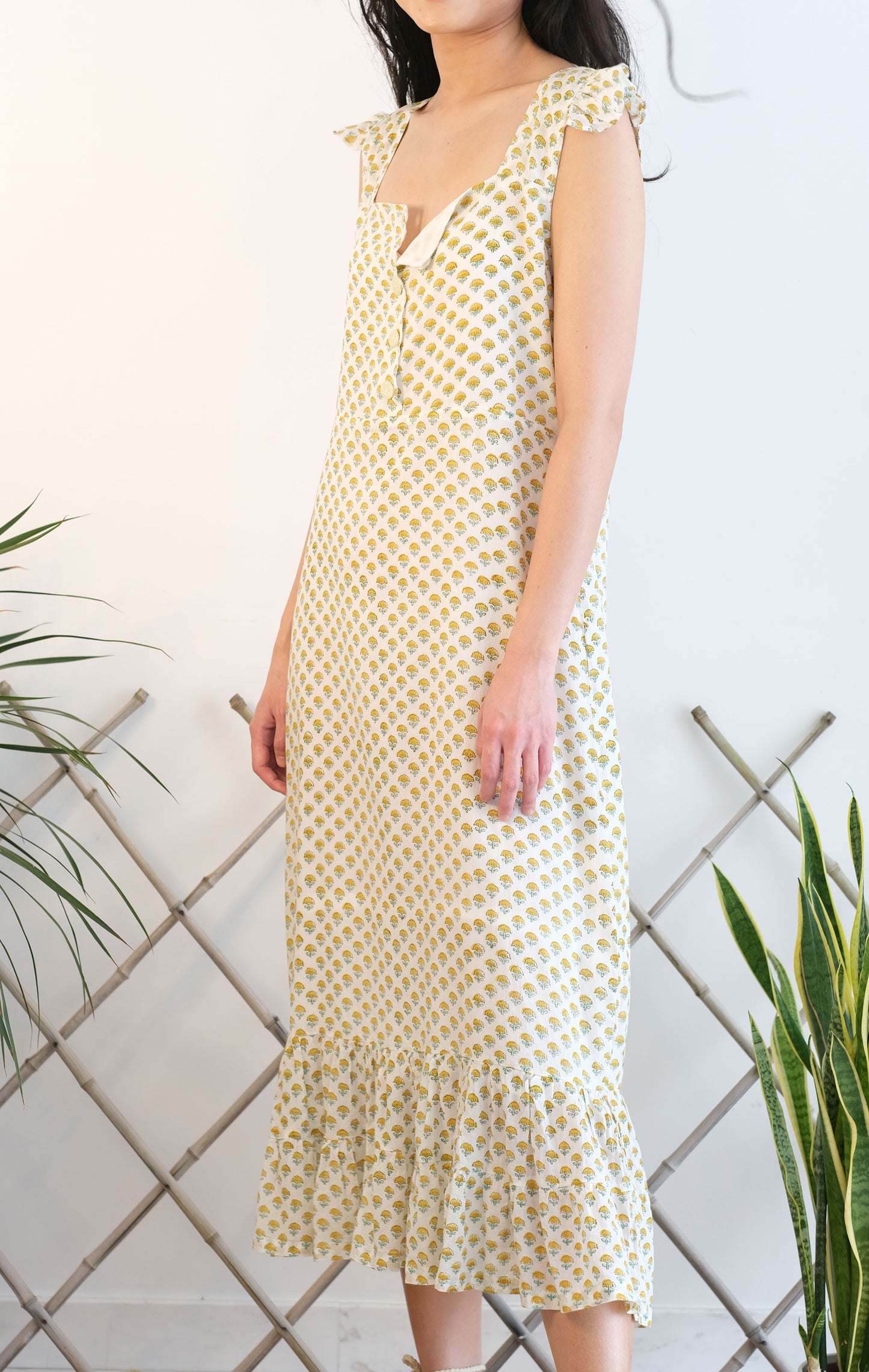 Lila dress - Yellow Butti