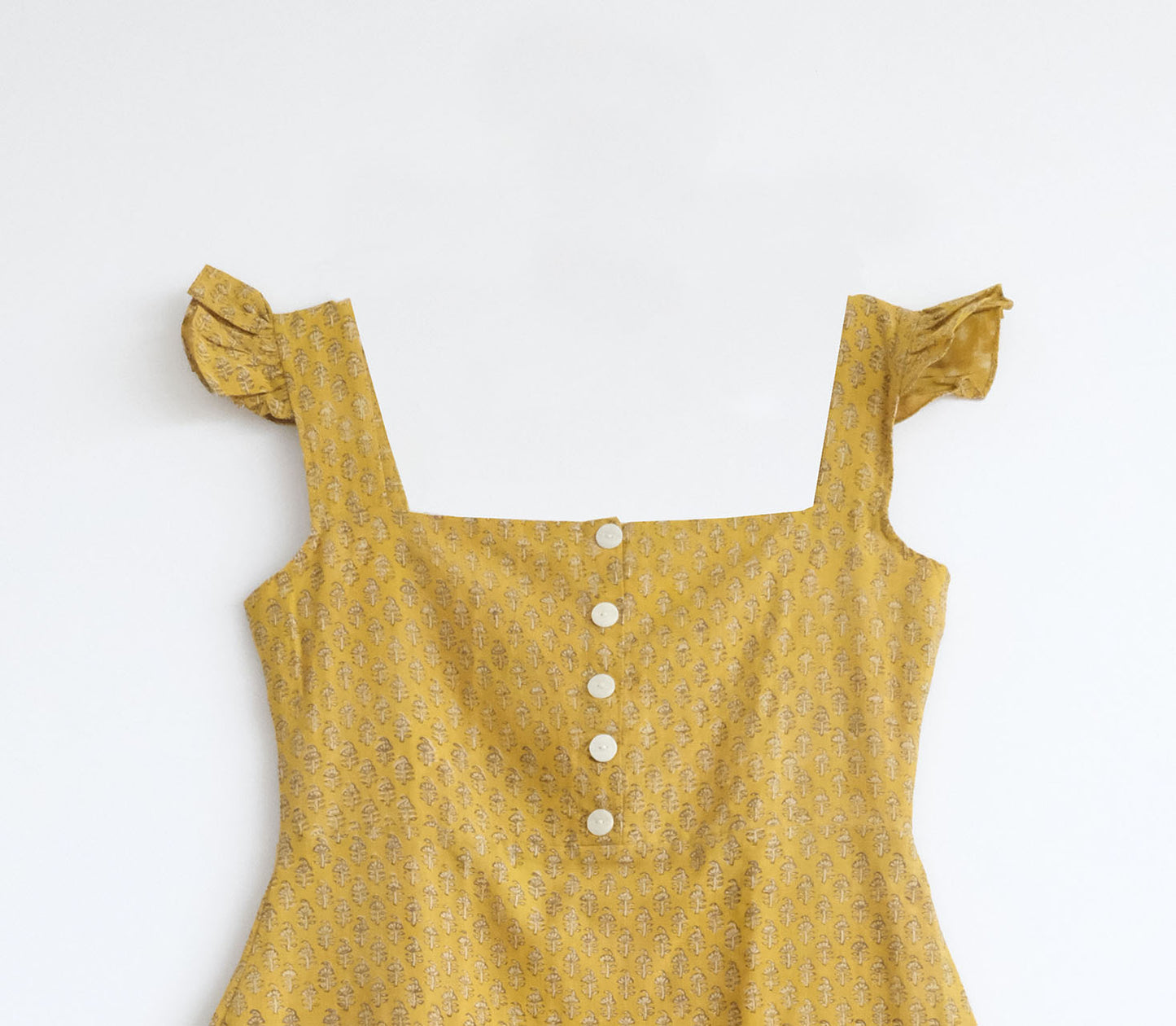 Lila dress - Mustard