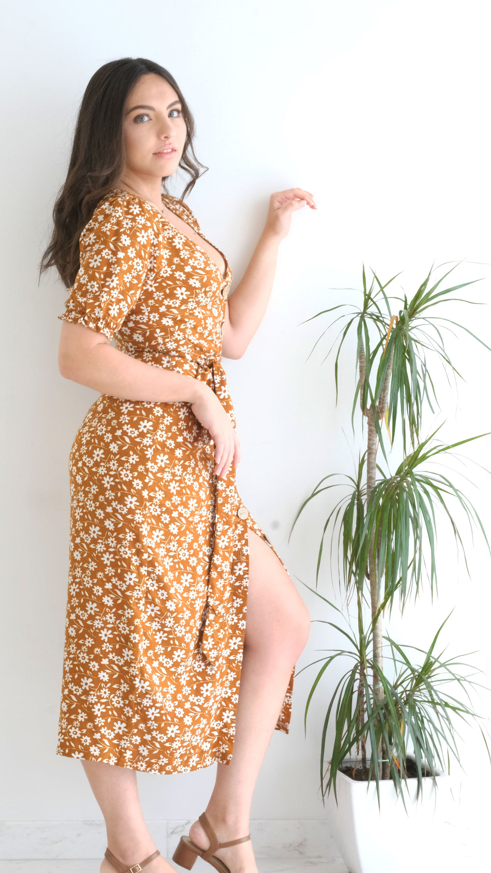 elisa embroidered fit & flare midi dress Elisa dress