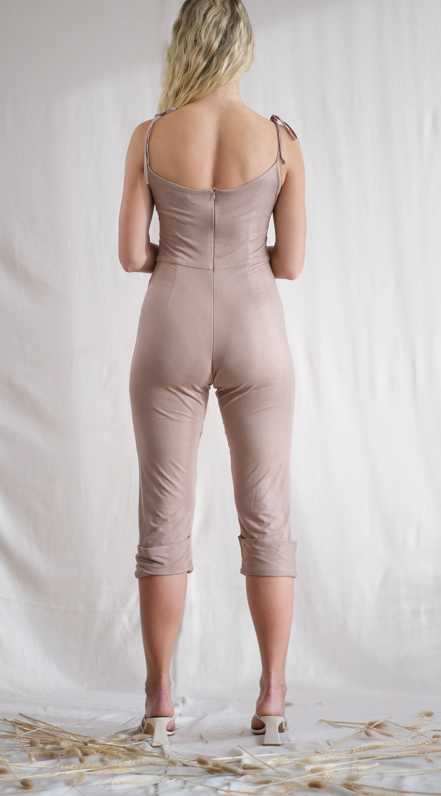 
                  
                    Fai elastane jumpsuit - African violet
                  
                