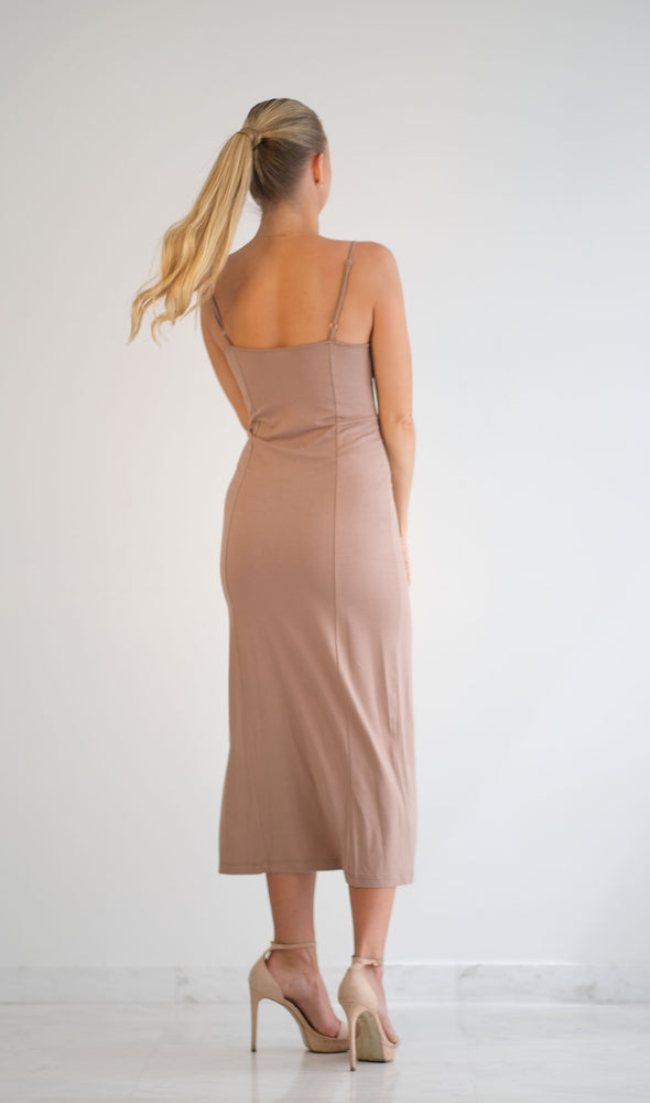 
                  
                    Joelle Dress - Khaki
                  
                