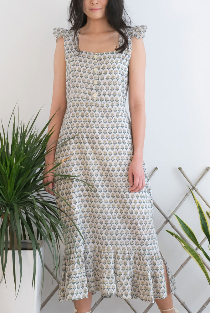 
                  
                    Lila Dress - Green Butti
                  
                