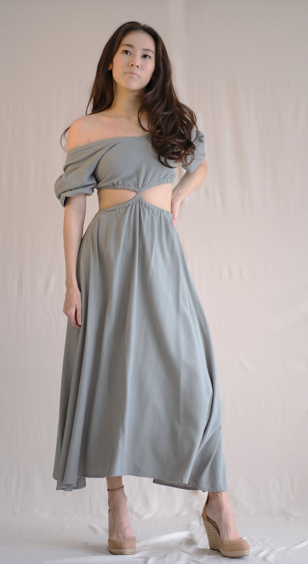 naila midi dress Naila Knit Midi Dress Rebecca Vallance